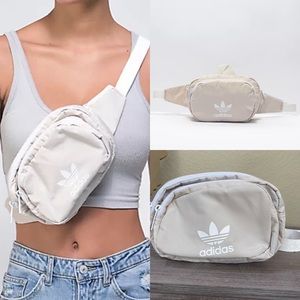 Adidas White Fanny Pack